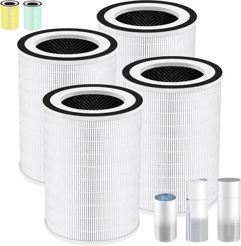 Kilo True HEPA - Filtro de repuesto para purificador de aire Afloia Kilo, Kilo Plus, Kilo PRO, MIRO, MIRO PRO y MORENTO MR-Kilo/Kalo, filtración de
