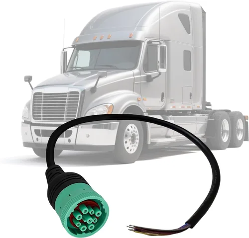 Miniatura 10 de Cable adaptador OBD2 de 9 pines a 16 pines para camiones pesados y vehículos comerciales, tipo 2 verde J1939 conector de diagnóstico Plug Trabajo