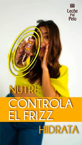Miniatura 6 de Leche Pal Pelo Rizado y ondulado - Aceite nutritivo Oleo para cabello y cuero cabelludo para cabello ondulado y encrespado - Restaura las puntas