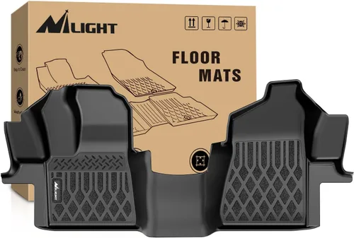 Miniatura 11 de Nilight Alfombrillas TPE para Ford F250 F350 F450 Super Duty Crew Cab 1999 2000 2001 2002 2003 2004 2005 2006 2007 ajuste personalizado para todo