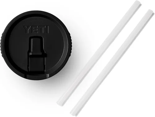 Miniatura 9 de YETI Rambler - Taza de viaje de 30 oz con tapa con pajita abatible - Acero inoxidable, aislada al vacío, a prueba de fugas, compatible con Negro