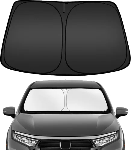 Miniatura 92 de ARISMOTOR - Parasol plegable para parabrisas para Honda Civic 11.ª generación 2022-2025 2026, protector de visera de sol personalizado para ventana