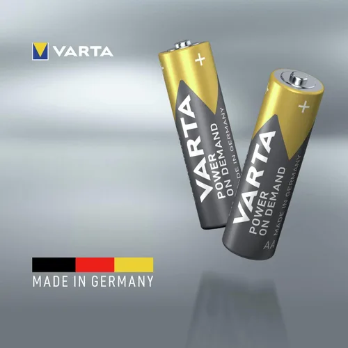 Miniatura 4 de VARTA Baterías AA, paquete de 150, Power on Demand, Alcalinas, 1,5V, paquete de almacenamiento en embalaje respetuoso con el medio ambiente, ideal