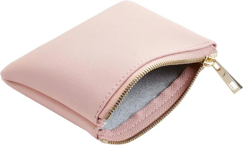 Miniatura 3 de Chelmon - Monedero de piel auténtica con zíper para hombre y mujer