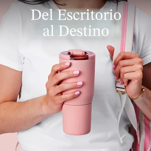 Miniatura 4 de BrüMate Nav Vaso de Viaje Aislado 100% a Prueba de Fugas de 25oz con Tapa Magnética BevLock™ - Taza de Acero Inoxidable de Doble Pared Compatible
