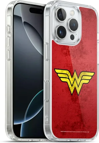 Miniatura 38 de Head Case Designs Funda de gel suave con licencia oficial de Wonder Woman DC Comics Classic Logos compatible con Apple iPhone 7 Plus/iPhone 8 Plus