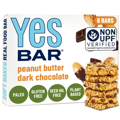 Miniatura 15 de YES Nut Bars - Fresa y coco - Barras suaves masticables saludables hechas con jarabe de arce orgánico, veganas, paleo, sin gluten, sin azúcar