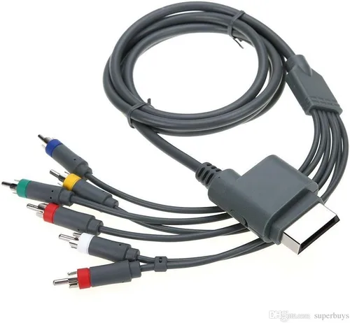 Miniatura 4 de traderplus Cable de video HDTV y RCA estéreo AV de 6 pies para Microsoft Xbox 360 / Xbox 360 Slim