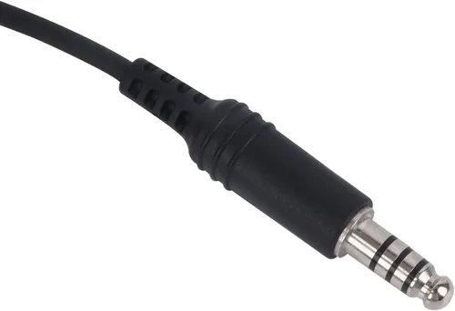 Miniatura 6 de Pdflie - Auriculares con micrófono Boom, radio de 2 vías para cableado Z-Tactical Airsoft Civilian U94, compatible con Motorola Kenwood Midland