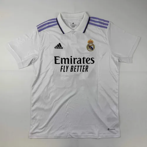 Miniatura 4 de Camiseta de fútbol blanca Vini Vinicius Jr. del Real Madrid 2022-23 con Autógrafo y Firmado Beckett BAS COA
