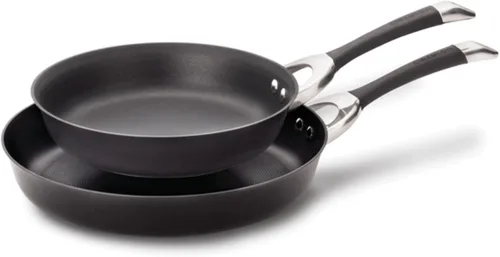 Miniatura 11 de Circulon Symmetry Sartén Wok/Salteado Antiadherente de Anodizado Duro con Mango Auxiliar - 14 Pulgadas, Negro