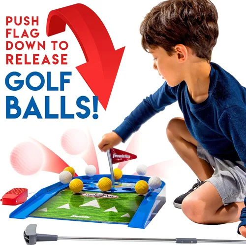 Miniatura 5 de Franklin Sports Juego de golf Spin N Putt