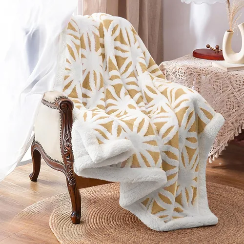 Miniatura 18 de LOMAO – Manta de vellón sherpa, suave y mullida de doble faz para sillón, sofá o cama (negro, 51 x 63 pulgadas)