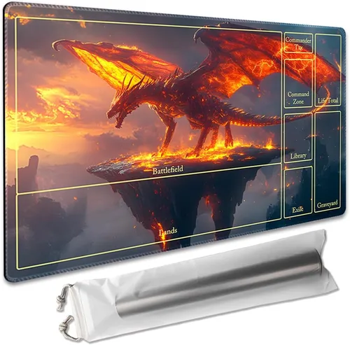 Miniatura 15 de Juego de mesa MTG de 14 x 24 pulgadas, compatible con OCG CCG RPG TCG Playmats (Call of Death)