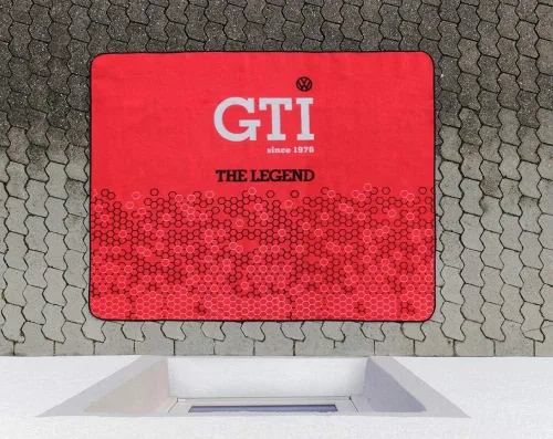 Miniatura 2 de BRISA VW Collection - Manta de picnic para Volkswagen GTI (GTI The Legend/Rojo/78.7x59.1 in/59x78.7 pulgadas)