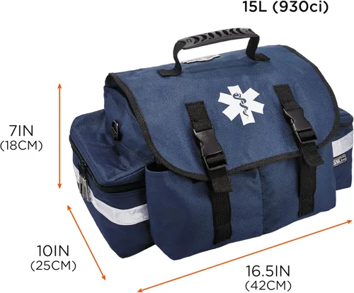 Miniatura 5 de Ergodyne Arsenal 5210 13417 - Bolsa para trauma, color azul, tamaño pequeño