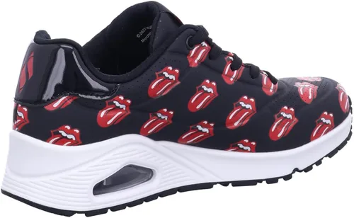Miniatura 5 de Skechers Zapatos deportivos X Uno Rolling Stones NegroRojo para mujer