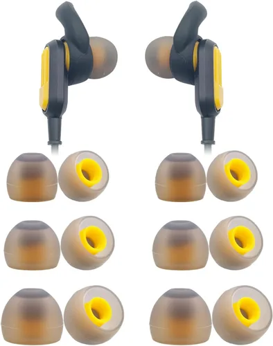 Klowcok Almohadillas de silicona de repuesto para auriculares DEWALT con banda para el cuello, no para auriculares DEWALT True Wireless,