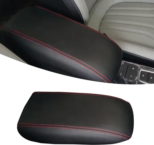 Miniatura 7 de HORRY Funda para reposabrazos de consola central adecuada para Ford Escape 2020-2023, Ford Bronco Sport 2021, 2022, 2023, protector de piel