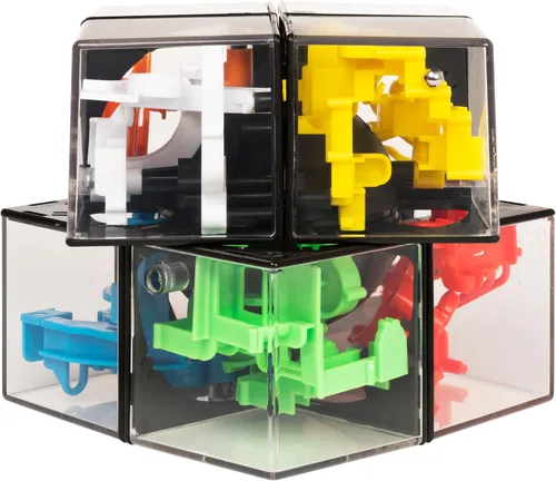 Miniatura 4 de Rubik’s, Perplexus Hybrid 2 x 2 Juego de Laberinto 3D Gravitacional Rompecabezas Fidget Juguete Bola, para Niños y Adultos de 8 años en adelante