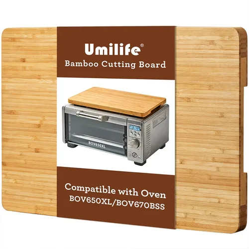 Miniatura 8 de Tabla de cortar compatible con el mini horno tostador inteligente Breville BOV450XL, accesorios para horno de sobremesa, con pies de silicona