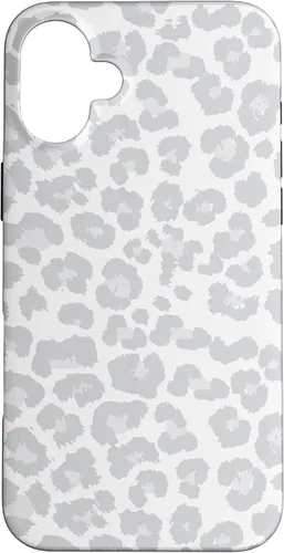 Miniatura 23 de Blanco Gris Guepardo Estampado De Leopardo Animal Skin Lindo Moda Caso Para iPhone 17