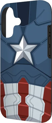Miniatura 2 de Marvel Funda de uniforme para iPhone 17 de Captain America Steve Rogers