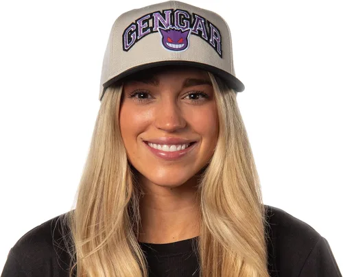 Miniatura 2 de Bioworld Pokemon - Sombrero bordado Precurve Snapback para hombre y mujer