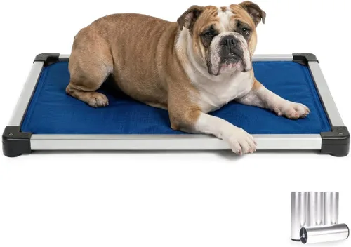 Miniatura 20 de K9 Ballistics - Cama para jaula de perro, a prueba de mordiscos, acolchada y blindada, prácticamente indestructible, patas incluidas
