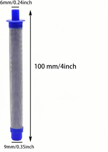 Miniatura 3 de Juego de filtros de repuesto para filtros rociadores de pintura Graco - (2+10 unidades) 288716 rosca de filtro de entrada de 3/4 pulgadas y 288749