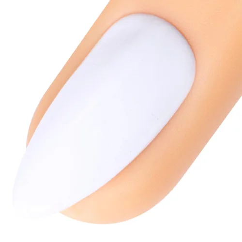 Young Nails Pintura de rayas de esmalte de gel, gel de pigmento rico con pincel fino para arte de uñas, líneas finas, camiseta (blanco, 0.2 fl oz)