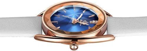 Miniatura 3 de Fate Love Relojes para mujer, reloj de pulsera para mujer, reloj de cuarzo de lujo, impermeable, correa de cuero, reloj delgado de diamante, reloj