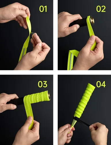 Miniatura 6 de Raquetas de bádminton profesionales de fibra de carbono para patios traseros y gimnasio Paquete de 2 piezas