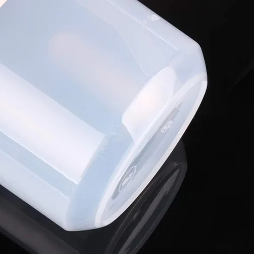 Miniatura 6 de Housoutil Hervidor de medición con escala de 2.5 L de plástico para bebidas con tapa, jarra de agua fría para jugo, té helado, leche, cerveza