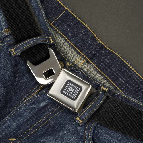 Miniatura 2 de Cinturón de seguridad con hebilla GM Black XL