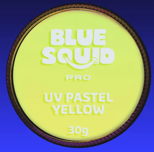 Miniatura 13 de Blue Squid Pintura facial profesional a base de agua para una sola torta, pintura facial y corporal activada por agua, pintura facial para niños