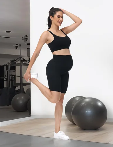 Miniatura 7 de HOFISH Nursing Bras for Breastfeeding Nursing Sports Bra with Support Racerback Maternity Bra Medium Impact