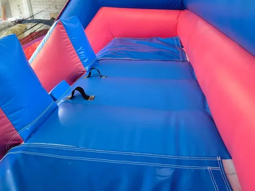 Miniatura 6 de Tobogán acuático de grado comercial de 21 pies de largo para niños y adultos, (doble tobogán) (PVC completo resistente)