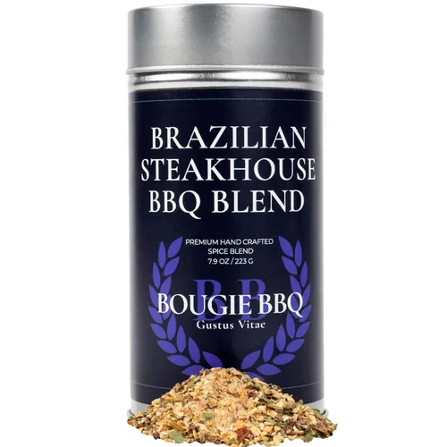 Mezcla de barbacoa brasileña para asador | Condimento gourmet | Mezcla de especias artesanales | Todo natural | Sin OMG | 7.9 oz (224 g) | Lote