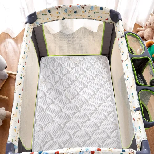 Miniatura 2 de Cubrecolchón Pack and Play - 38" x 26" x 1.5", Almohadilla de Colchones Pack N Play de Espuma Premium Suave y Firme, Colchones de Espuma para Simple
