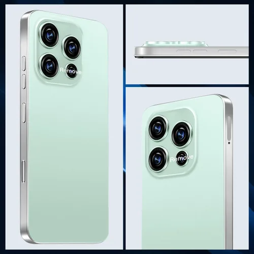 Miniatura 4 de JQAKP 16PM 5G Phone,Smartphone Unlocked Cell Phone 16GB+512GB/6.99“ HD Screen Display/68MP+108MP Camera/7000 mAh, Dual SIM Card/Face Púrpura oscuro