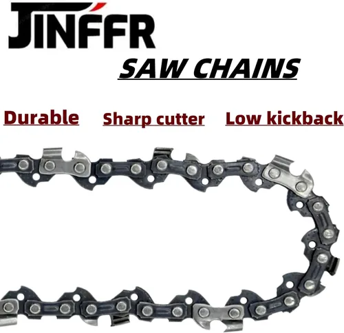 Miniatura 3 de Paquete de 5 cadenas de motosierra de 12 pulgadas, 45 eslabones de transmisión, paso LP de 3/8", calibre de 0.050", compatible con ECHO CS-271T