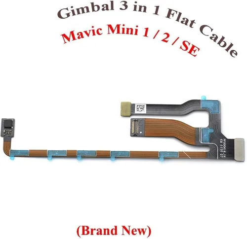 Miniatura 2 de SeiZed Gimbal 3 en 1 cable plano cinta de repuesto línea flexible para D-JI Mavic Mini 1/2 / SE Drone piezas de repuesto