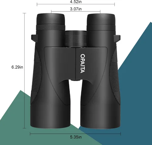 Miniatura 8 de HD - Binoculares de alta potencia de 15 x 52 pulgadas para adultos, binoculares profesionales de observación de aves con prisma BAK4 y lente FMC