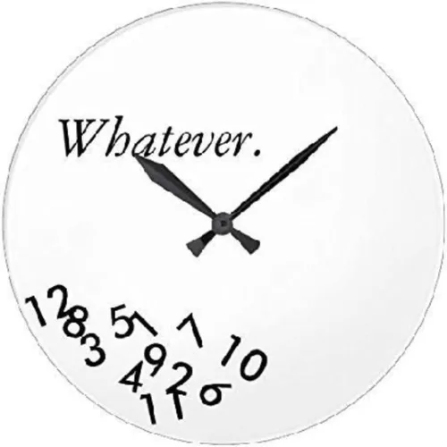 Miniatura 60 de Reloj de pared de madera rústica personalizado de 10 pulgadas, silencioso sin tictac, funciona con pilas, para sala de estar, dormitorio, cocina, En