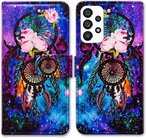 Miniatura 14 de Bcov Funda para Samsung Galaxy A53, diseño de pájaro negro y verde con tapa para teléfono con ranura para tarjeta y soporte para Samsung Galaxy A53