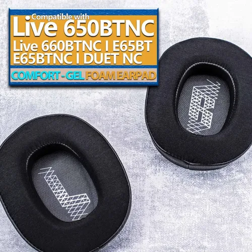 Miniatura 6 de Live 650 BTNC E65BTNC - Almohadillas de repuesto compatibles con JBL E65 E65BTNC/ Duet NC/Live 650BTNC/Live 660 BTNC Headphones I de repuesto