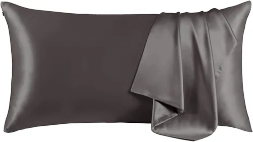 Miniatura 12 de THXSILK Funda de almohada de seda de morera 100% para cabello y piel, funda de almohada de seda hipoalergénica, suave, transpirable, con cremallera