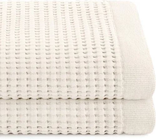 Miniatura 12 de GILDEN TREE - Toalla de baño tipo waffle de secado rápido, toallas de baño delgadas de lujo, toallas de baño 40x80 de gran tamaño, estilo moderno