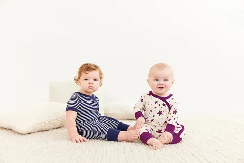 Miniatura 5 de Moon and Back by Hanna Andersson Mameluco unisex para bebé, paquete de 2